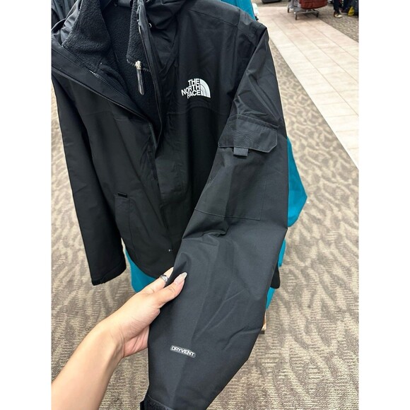 The North Face Toro Peak 3 in 1 Triclimate Waterproof Hooded fleece Jacket Black - Picture 12 of 15